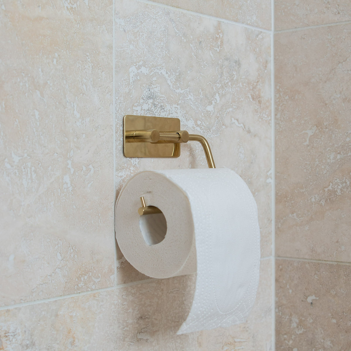 Toiletrulleholder – Messing