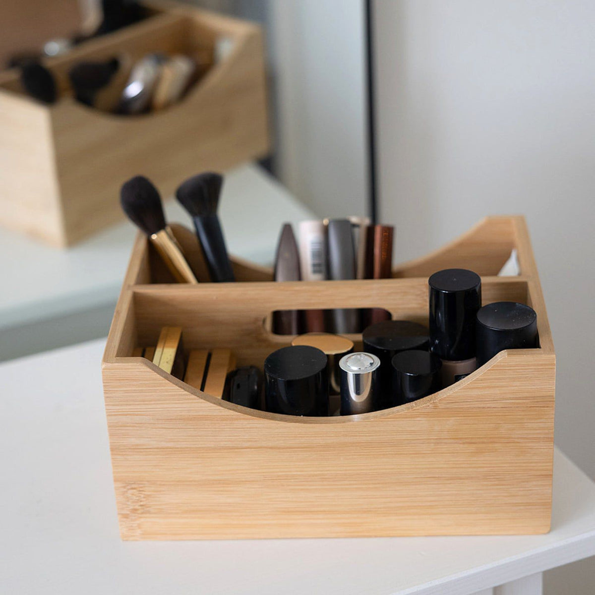 Kasser Makeup organizer med hank aestetisk ele living