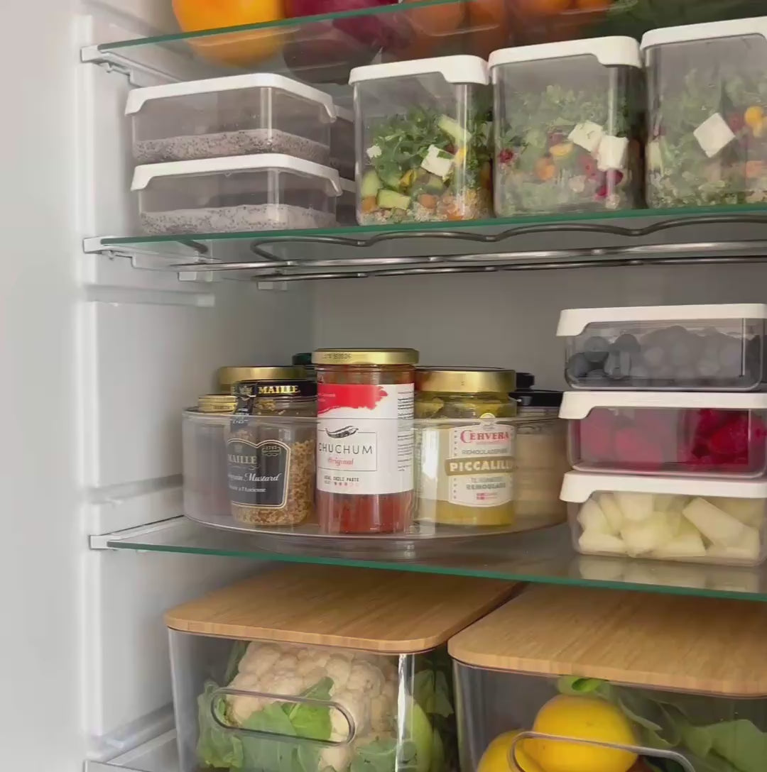 Video: Mealprep med Gastomax plastbøtter – inspiration til opbevaring i køkken og køleskab.